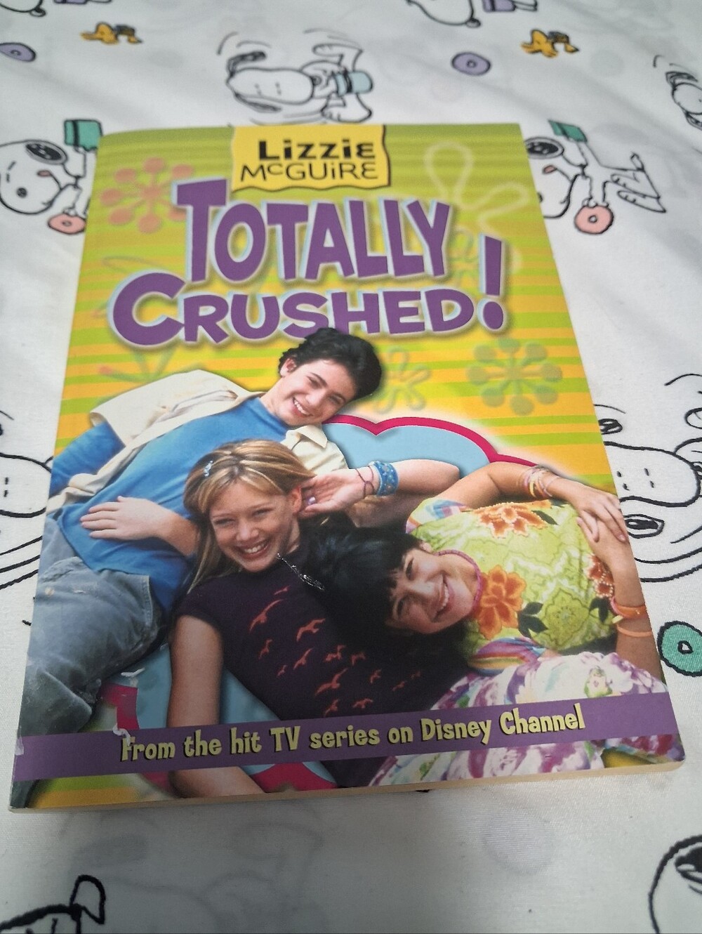 Vintage 2002 Disney Channel Lizzie Mcguire Totally Crushed Book Paperback